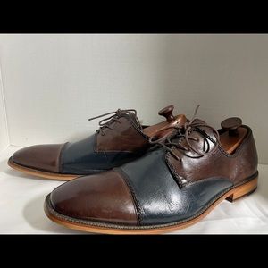 Stacy Adams  Men's Two Tones Dress Shoes Cap Toes Men's Spectators